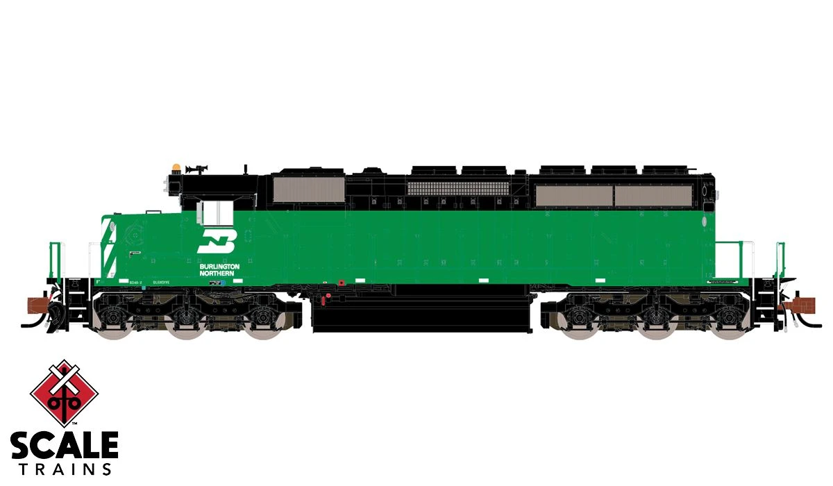 ScaleTrains 33792 Rivet N Scale EMD SD40-2 Burlington Northern BN 8019 1 ScaleTrains 33792 Rivet N Scale EMD SD40-2 Burlington Northern BN 8019