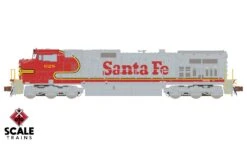 ScaleTrains 38512 Rivet Counter N Scale GE Dash 9-44CW Santa Fe ATSF 628