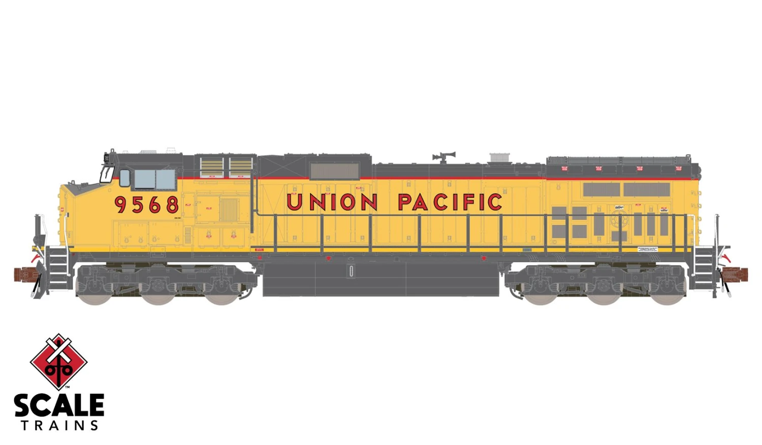 ScaleTrains 38544 Rivet Counter N Scale GE Dash 9-44CW Union Pacific UP 9568 1 ScaleTrains 38544 Rivet Counter N Scale GE Dash 9-44CW Union Pacific UP 9568