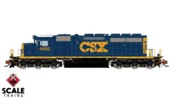 ScaleTrains 38626 Rivet N Scale EMD SD40-3 CSX 4016