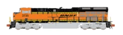 ScaleTrains Rivet 33630 N Scale GE ET44 Tier 4 Diesel "Heritage III" BNSF 3739 DCC & Sound
