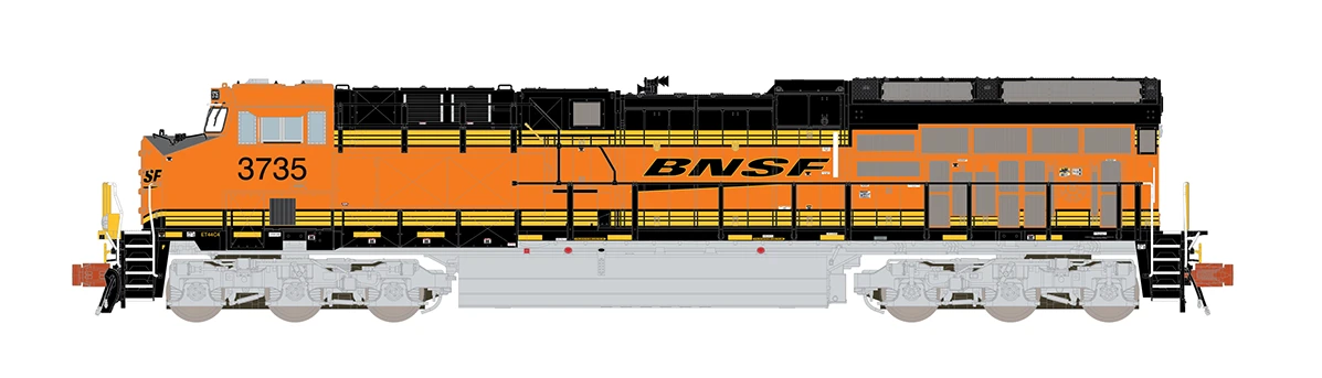 ScaleTrains Rivet 33632 N Scale GE ET44 Tier 4 Diesel "Heritage III" BNSF 3754 DCC & Sound 1 ScaleTrains Rivet 33632 N Scale GE ET44 Tier 4 Diesel "Heritage III" BNSF 3754 DCC & Sound
