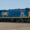 ScaleTrains Rivet 33648 N Scale GE ET44 Tier 4 Diesel "Boxcar Logo" CSXT 3444 DCC & Sound