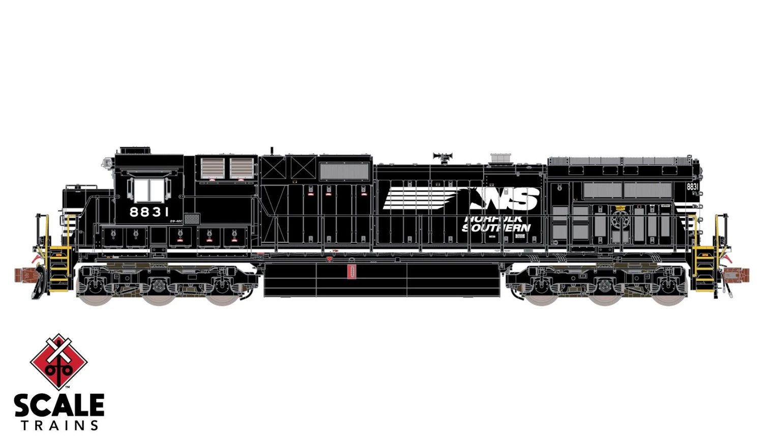 ScaleTrains Rivet Counter 38534 N Scale GE Dash 9-40C Norfolk Southern NS 8831 1 ScaleTrains Rivet Counter 38534 N Scale GE Dash 9-40C Norfolk Southern NS 8831