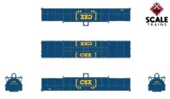 ScaleTrains Rivet N Scale 33554 Thrall-Trinity 42' Steel Coil Car "Boxcar Logo" CSX 493073 -Lione Train Model Shop scaletrains rivet n scale 33554 thrall trinity 42 steel coil car boxcar logo csx 493073 3
