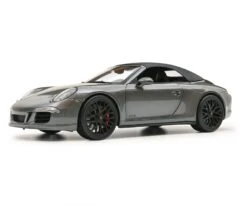 Schuco 450039800 (1:18) Porsche 911 Carrera GTS Convertable 991.1 - Grey Metallic