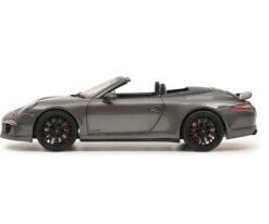 Schuco 450039800 (1:18) Porsche 911 Carrera GTS Convertable 991.1 - Grey Metallic -Lione Train Model Shop schuco 450039800 1 18 porsche 911 carrera gts convertible 991 1 grey metallic 6