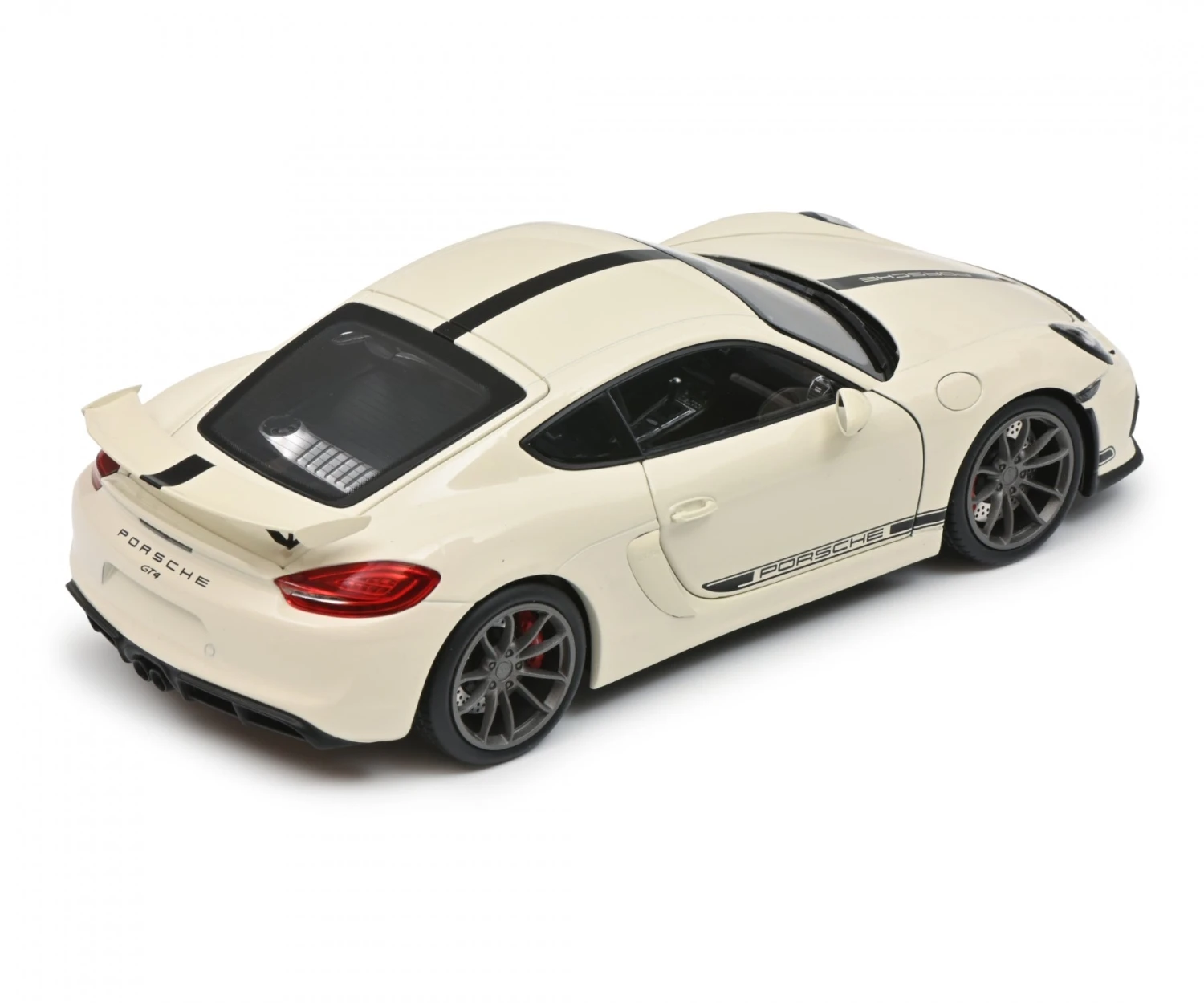 Schuco 450040500 (1:18) Porsche Cayman GT4 981 - Grandprix White 2 Schuco 450040500 (1:18) Porsche Cayman GT4 981 - Grandprix White - Image 2