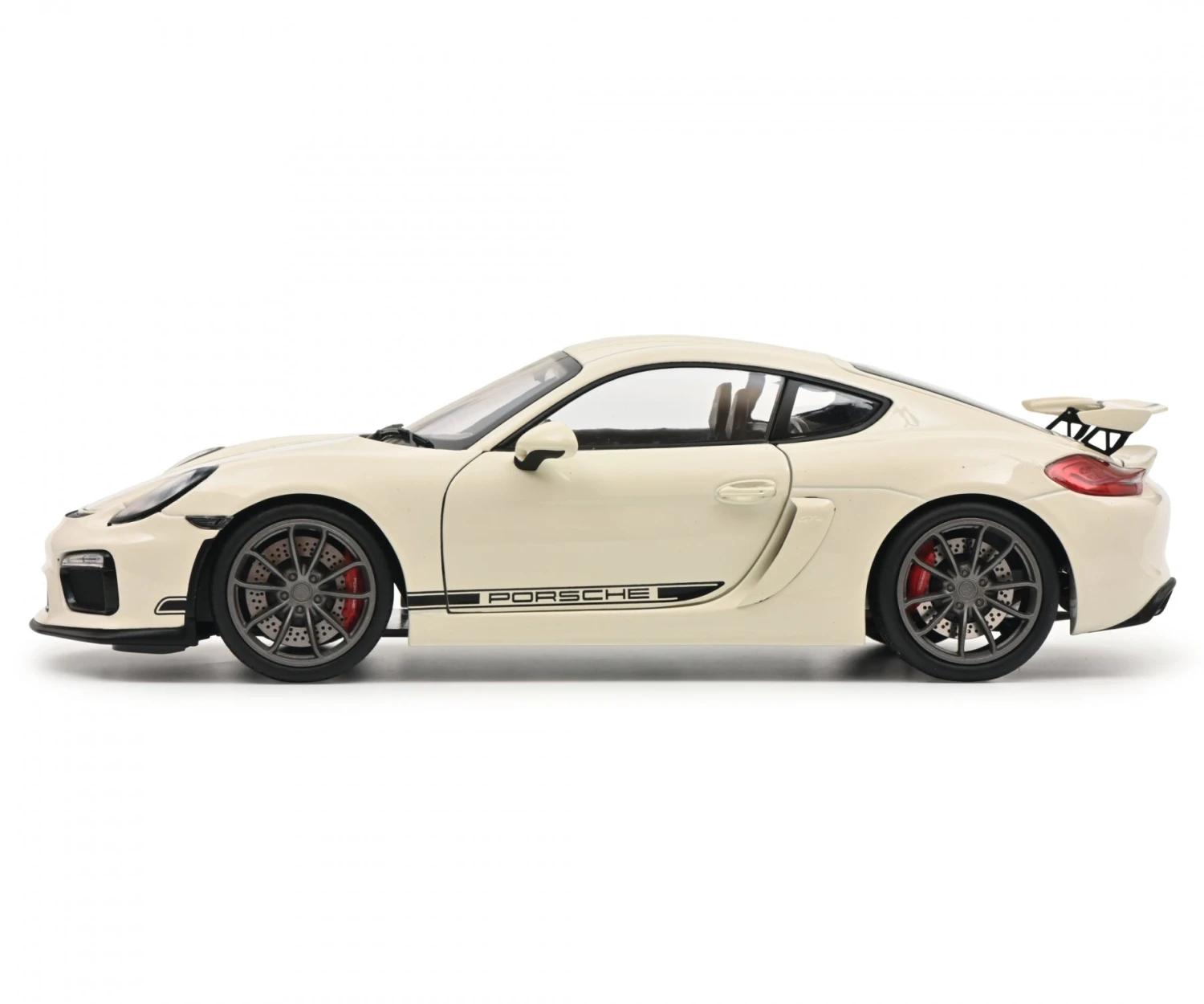 Schuco 450040500 (1:18) Porsche Cayman GT4 981 - Grandprix White 4 Schuco 450040500 (1:18) Porsche Cayman GT4 981 - Grandprix White - Image 4