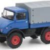 Schuco 452034000 (1:64) Mercedes-Benz Unimog U 406 - Blue