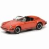 Schuco 452637600 HO Scale (1:87) Porsche 911 Carrera 3.2 Roadster - Red