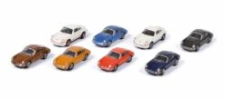 Schuco 452650200 HO Scale (1:87) Porsche 911 8 Car Set
