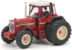 Schuco 452669700 HO Scale (1:87) International Harvester 1455 XL Red Farm Tractor