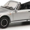 Schuco 452671000 HO Scale (1:87) Porsche 911 Carrera 3.2 Roadster - Silver