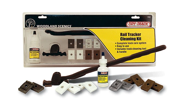 Woodland Scenics TT4550 Tidy Track, Rail Tracker Cleaning Kit 1 Woodland Scenics TT4550 Tidy Track, Rail Tracker Cleaning Kit