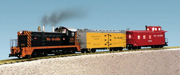 USA Trains R72300 G Gauge Rio Grande D&RGW Train Set - NOS 1 USA Trains R72300 G Gauge Rio Grande D&RGW Train Set - NOS