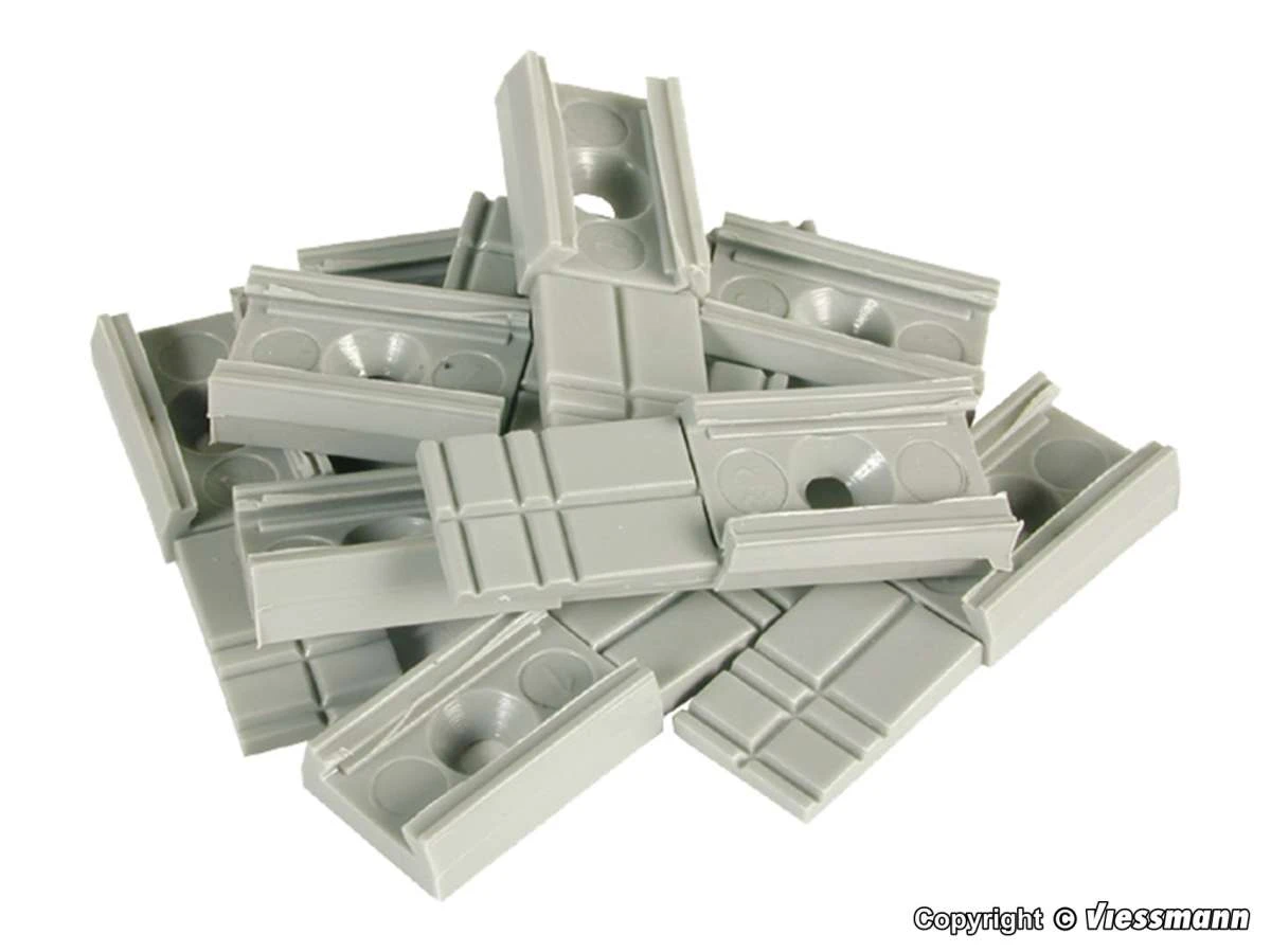 Viessmann 4179 HO Scale Ground Socket For Standard Catenary Mast 10 Pack - NOS 1 Viessmann 4179 HO Scale Ground Socket For Standard Catenary Mast 10 Pack - NOS