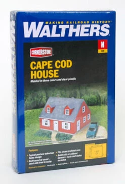 Walthers Cornerstone 933-3839 N Scale Cape Cod Structure Kit 7 Walthers Cornerstone 933-3839 N Scale Cape Cod Structure Kit -Lione Train Model Shop walthers cornerstone 933 3839 n scale cape cod structure kit 4