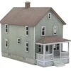 Walthers Cornerstone 933-3888 N Scale 2 Story Framed House Structure Kit