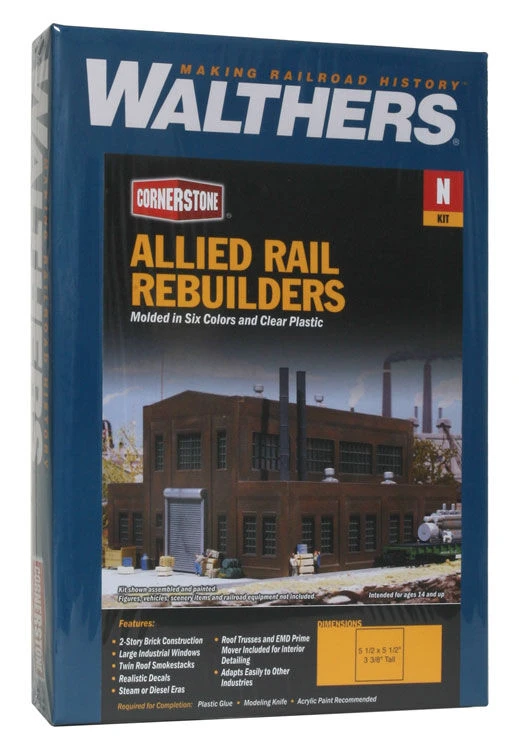 Walthers N Scale 933-3211 Allied Rail Rebuilders 2 Walthers N Scale 933-3211 Allied Rail Rebuilders - Image 2