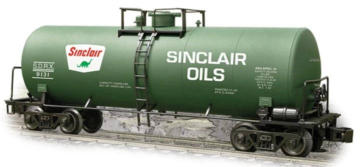 Weaver U1334LD O Scale 40' Tank Car Sinclair Oils 9132 SDRX - NOS 1 Weaver U1334LD O Scale 40' Tank Car Sinclair Oils 9132 SDRX - NOS
