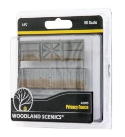 Woodland Scenics Woodland A2985 HO Scale Privacy Fence Kit -Lione Train Model Shop woodland a2985 ho scale privacy fence kitb