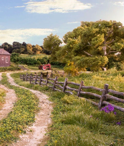 Woodland Scenics Woodland A2991 N Scale Wood Log Fence Kit 2 Woodland Scenics Woodland A2991 N Scale Wood Log Fence Kit - Image 2