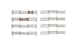 Woodland Scenics Woodland A2991 N Scale Wood Log Fence Kit