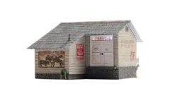 Woodland Scenics Woodland BR5872 O Scale BuiltUp Structure Carver's Butcher Shoppe -Lione Train Model Shop woodland br5872 o scale builtup structure carvers butcher shoppe 3