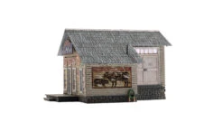 Woodland Scenics Woodland BR5872 O Scale BuiltUp Structure Carver's Butcher Shoppe -Lione Train Model Shop woodland br5872 o scale builtup structure carvers butcher shoppe 4 1