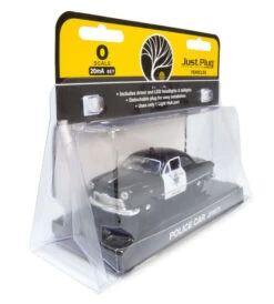 Woodland Scenics Woodland JP5973 O Just Plug Vehicles Police Car -Lione Train Model Shop woodland jp5973 o just plug vehicles police car b