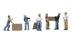 Woodland Scenics A1823 HO Scale Figures - Dock Workers