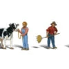 Woodland Scenics A1887 HO Scale Figures - Dairy Farmers