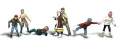 Woodland Scenics A1899 HO Scale Figures - Ice Skaters