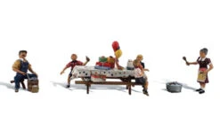 Woodland Scenics A1935 HO Scale Figures - Backyard Birthday
