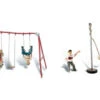 Woodland Scenics A1943 HO Scale Figures - Playground Fun