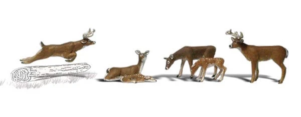 Woodland Scenics A2185 N Scale Figures - Deer 1 Woodland Scenics A2185 N Scale Figures - Deer