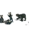 Woodland Scenics A2186 N Scale Figures - Black Bears