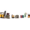 Woodland Scenics A2208 N Scale Figures - Loading Dock Details