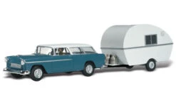 Woodland Scenics AS5532 HO Scale Vehicles - Thompson's Travelin' Trailer