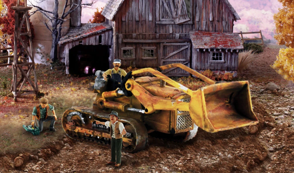 Woodland Scenics AS5558 HO Scale Vehicles - Fritz's Front Loader 2 Woodland Scenics AS5558 HO Scale Vehicles - Fritz's Front Loader - Image 2