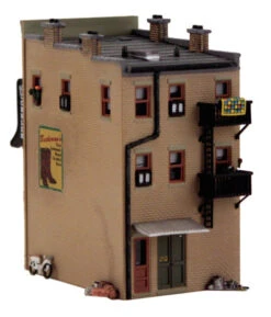 Woodland Scenics BR4931 N Scale Built Up Structure - J.W. Shoe Cobbler -Lione Train Model Shop woodland scenics br4931 n scale built up structure j w shoe cobbler b 1