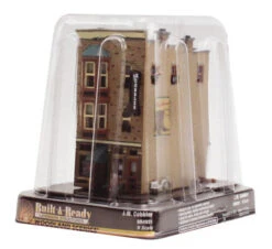 Woodland Scenics BR4931 N Scale Built Up Structure - J.W. Shoe Cobbler -Lione Train Model Shop woodland scenics br4931 n scale built up structure j w shoe cobbler f