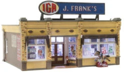 Woodland Scenics BR4941 N Scale Built Up Structure - J. Frank's Grocery