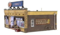 Woodland Scenics BR4941 N Scale Built Up Structure - J. Frank's Grocery -Lione Train Model Shop woodland scenics br4941 n scale built up structure j frank s grocery c