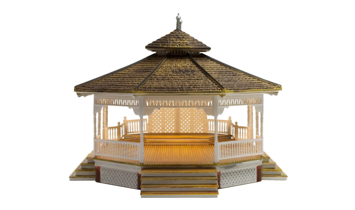 Woodland Scenics BR5035 HO Scale Built Up Structure - Grand Gazebo 2 Woodland Scenics BR5035 HO Scale Built Up Structure - Grand Gazebo - Image 2
