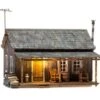 Woodland Scenics BR5065 HO Scale Built Up Structure Rustic Cabin