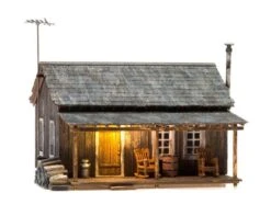 Woodland Scenics BR5065 HO Scale Built Up Structure Rustic Cabin