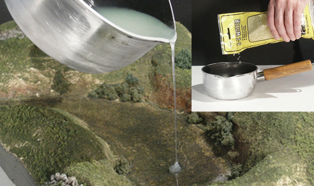 Woodland Scenics C1206 E-Z Water, 28 Cu.in. 2 Woodland Scenics C1206 E-Z Water, 28 Cu.in. - Image 2