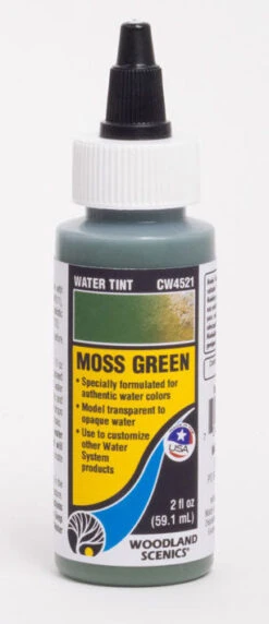 Woodland Scenics CW4521 Water Tint Moss Green 2oz